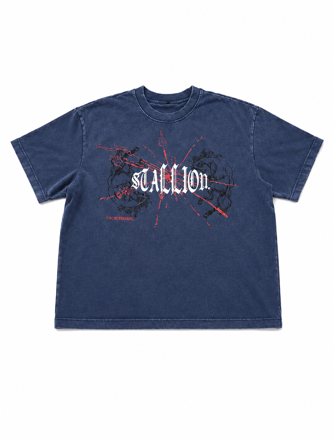 STALLION WASHED TEE SHIRT [PRE-ORDER]
